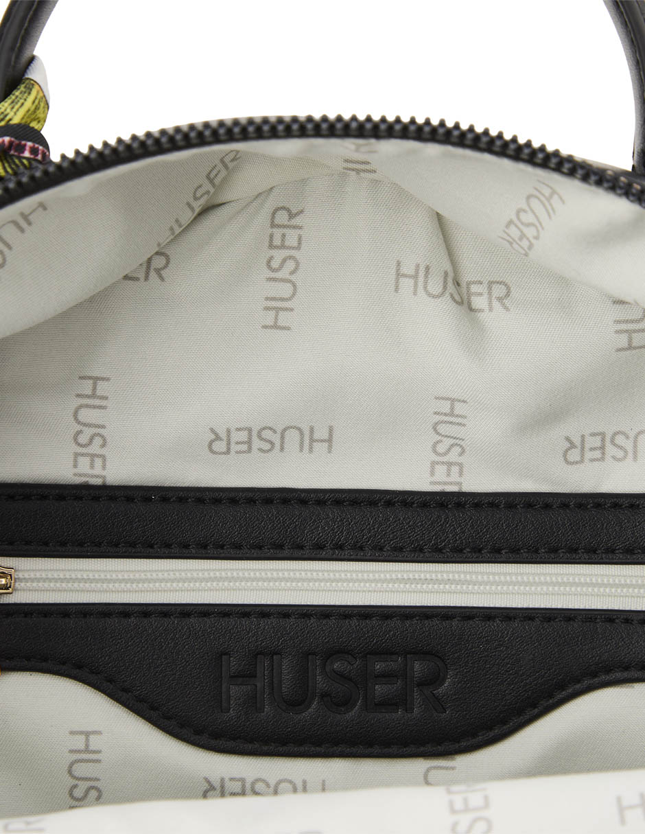 MOCHILA HUSER BACKPACK AAY24095, NEGRO