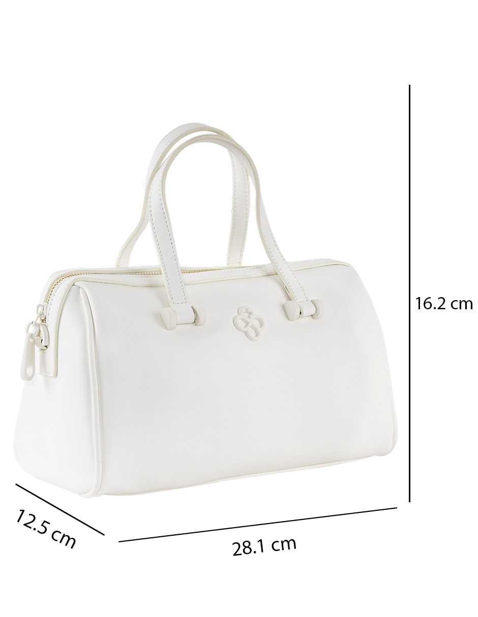 Bolsa bowler Promesa para mujer 7