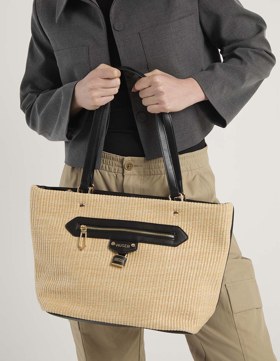 TOTE HUSER BASICS, NEGRO