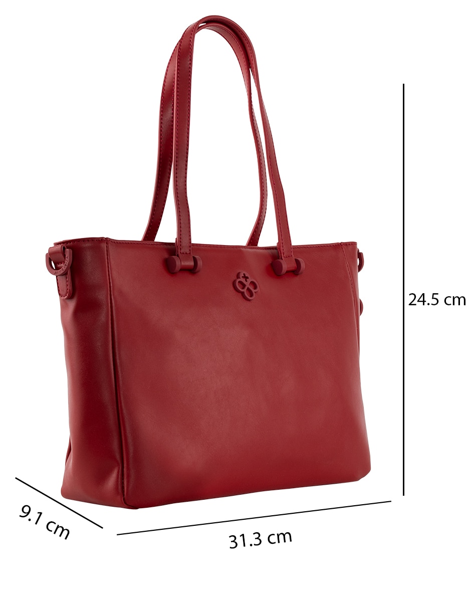 Bolsa satchel Promesa para mujer 7