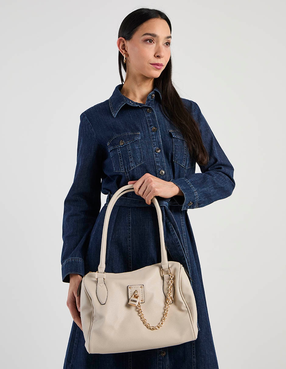 TOTE HUSER BASICS, BEIGE