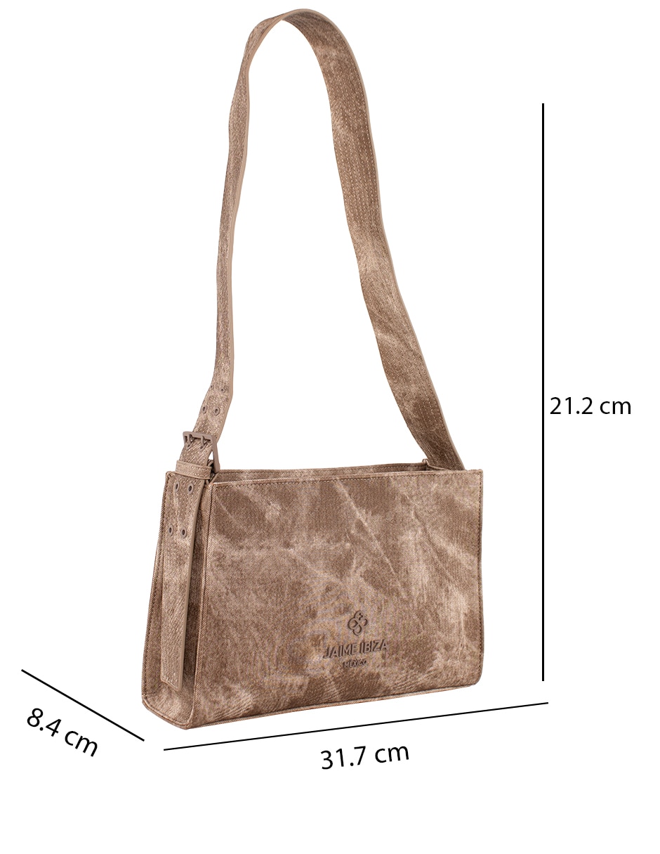 Bolsa satchel Promesa para mujer 7