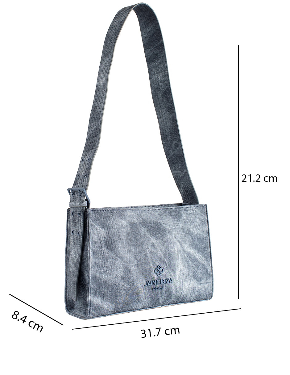 SATCHEL JAIME IBIZA, AZUL MEDIO