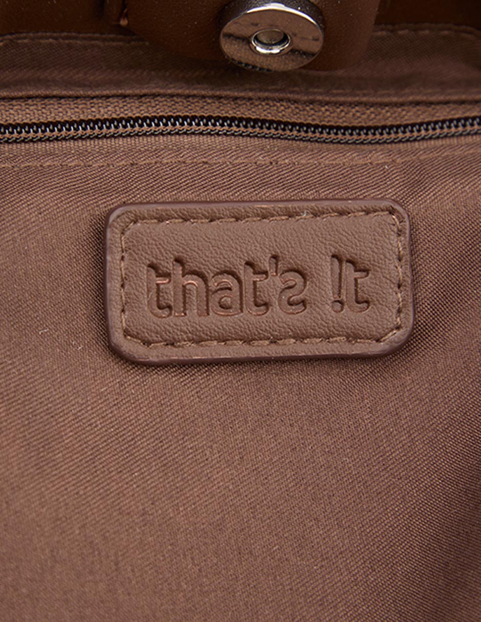 Bolsa satchel That's It para mujer
