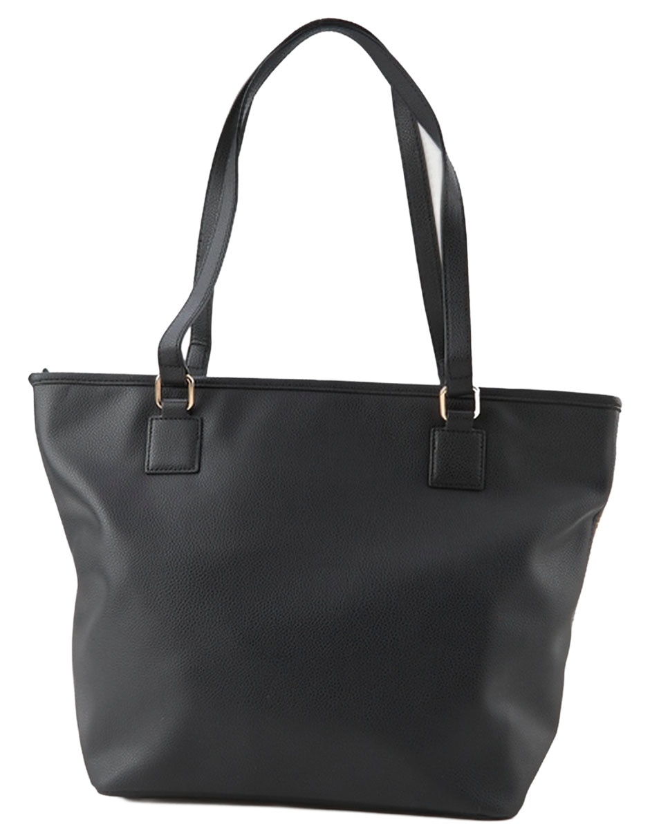 TOTE HUSER BASICS, SIN TAMAÑO, NEGRO
