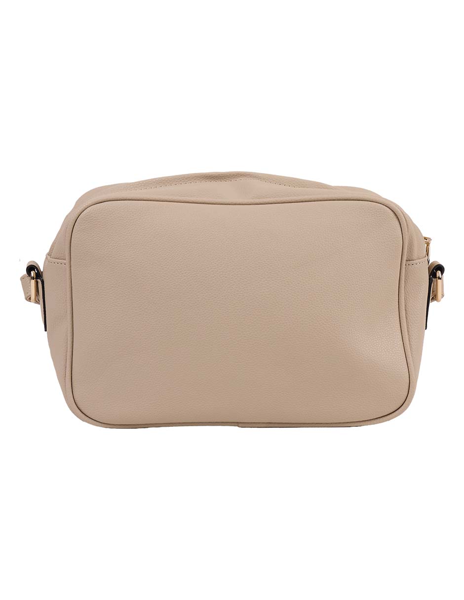 CROSSBODY HUSER BASICS, BEIGE