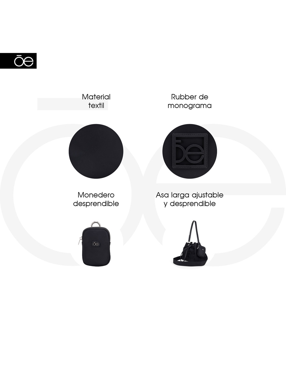 Bolsa bucket Eneli para mujer 11
