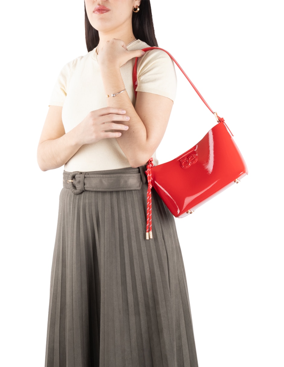 CROSSBODY CLOE, ROJO