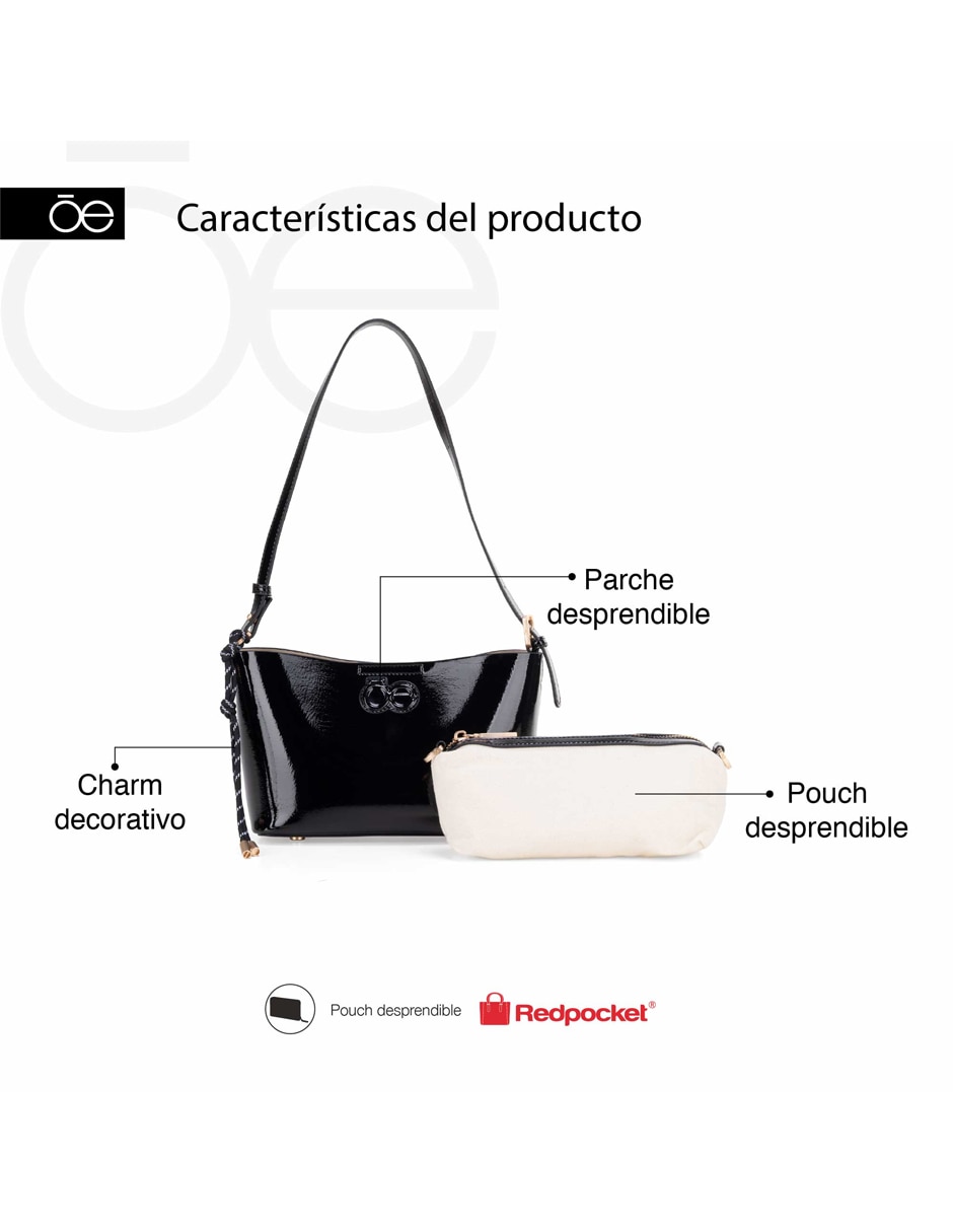 CROSSBODY CLOE, ROJO