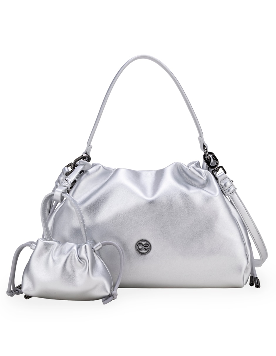 Bolsa bucket Adavari para mujer