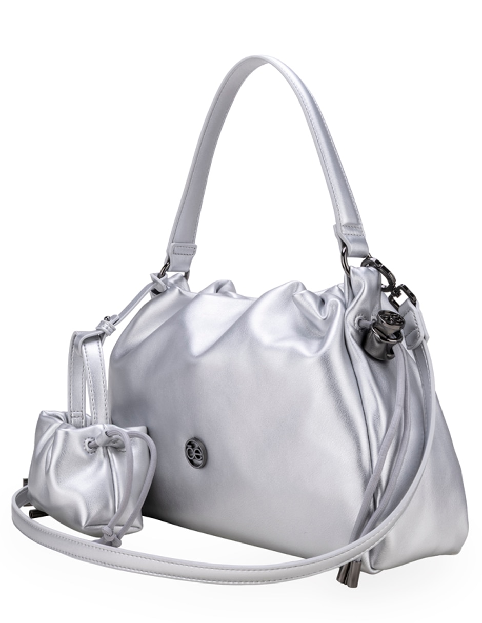 Bolsa bucket Adavari para mujer 2