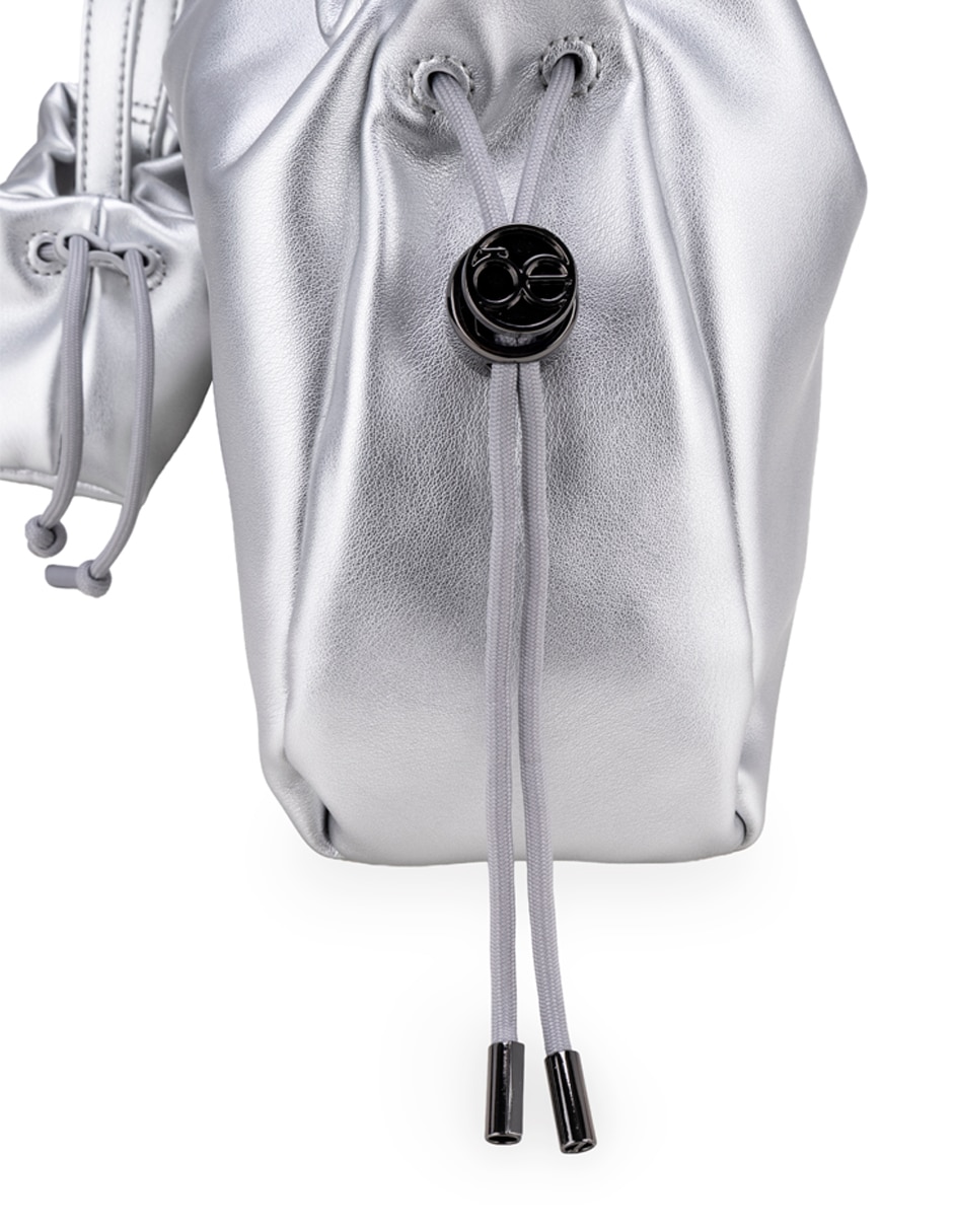 Bolsa bucket Adavari para mujer 6