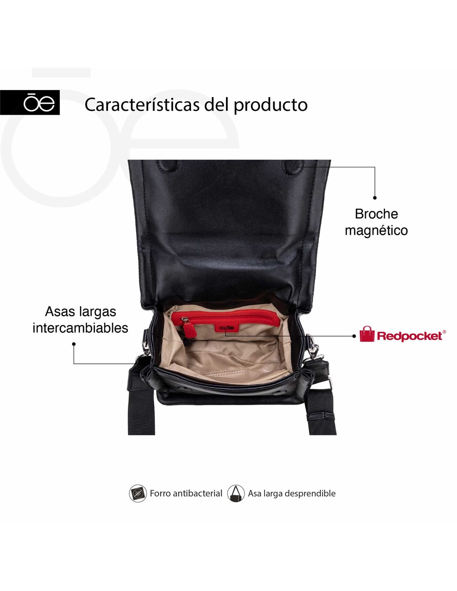 Bolsa crossbody Irias para mujer 8