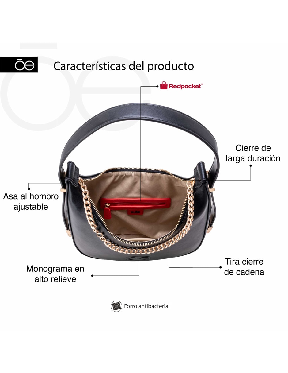 Bolsa hobo Nurat para mujer 8