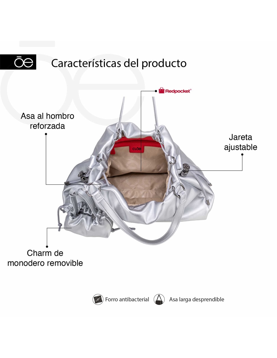 Bolsa tote Adavari para mujer 9