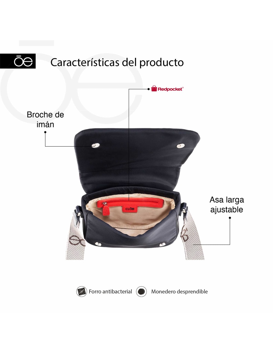 Bolsa crossbody Nanbreli para mujer 6
