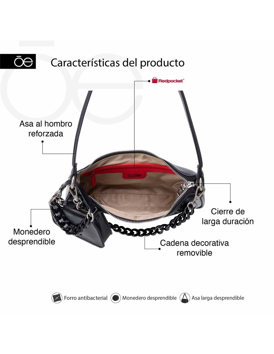 Bolsa shoulder para mujer 8