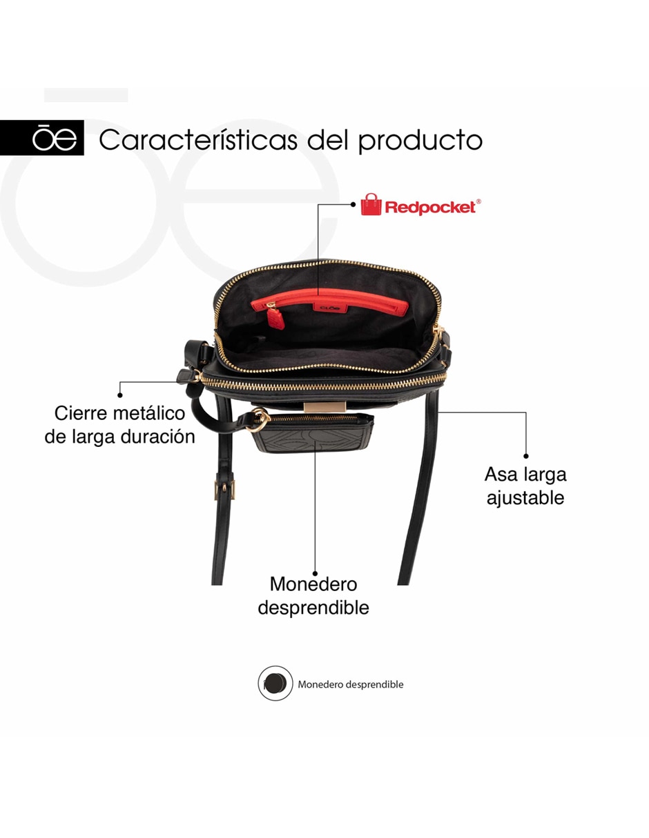 Bolsa crossbody Tinbrali I para mujer 8