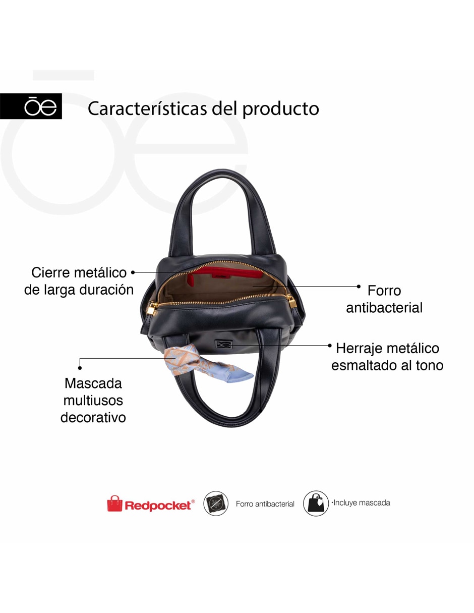 Bolsa bowler Ilivani para mujer 9
