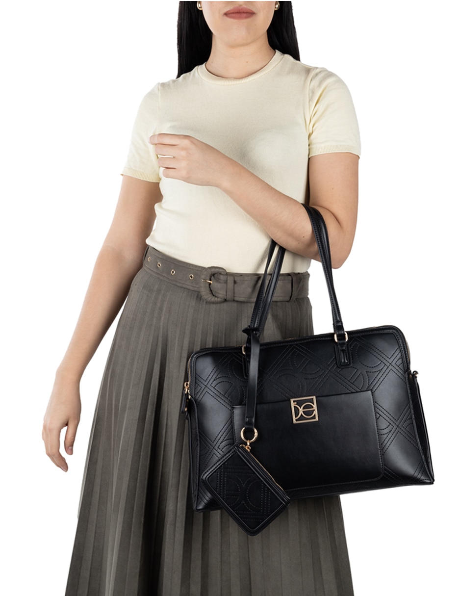 SATCHEL CLOE, NEGRO