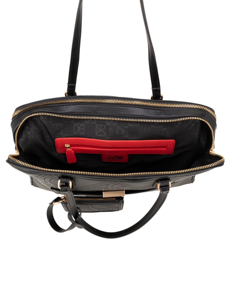 SATCHEL CLOE, NEGRO