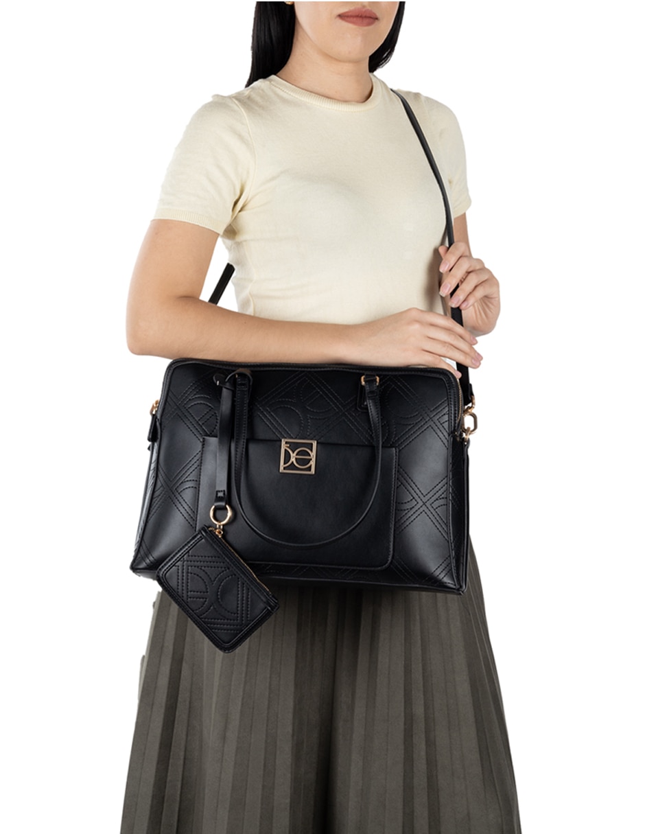 SATCHEL CLOE, NEGRO