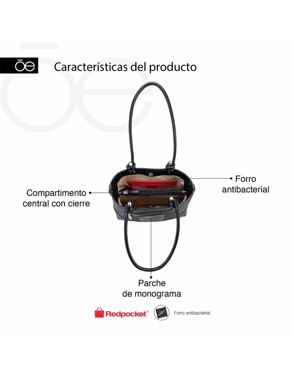 Bolsa satchel Yotadi para mujer 9