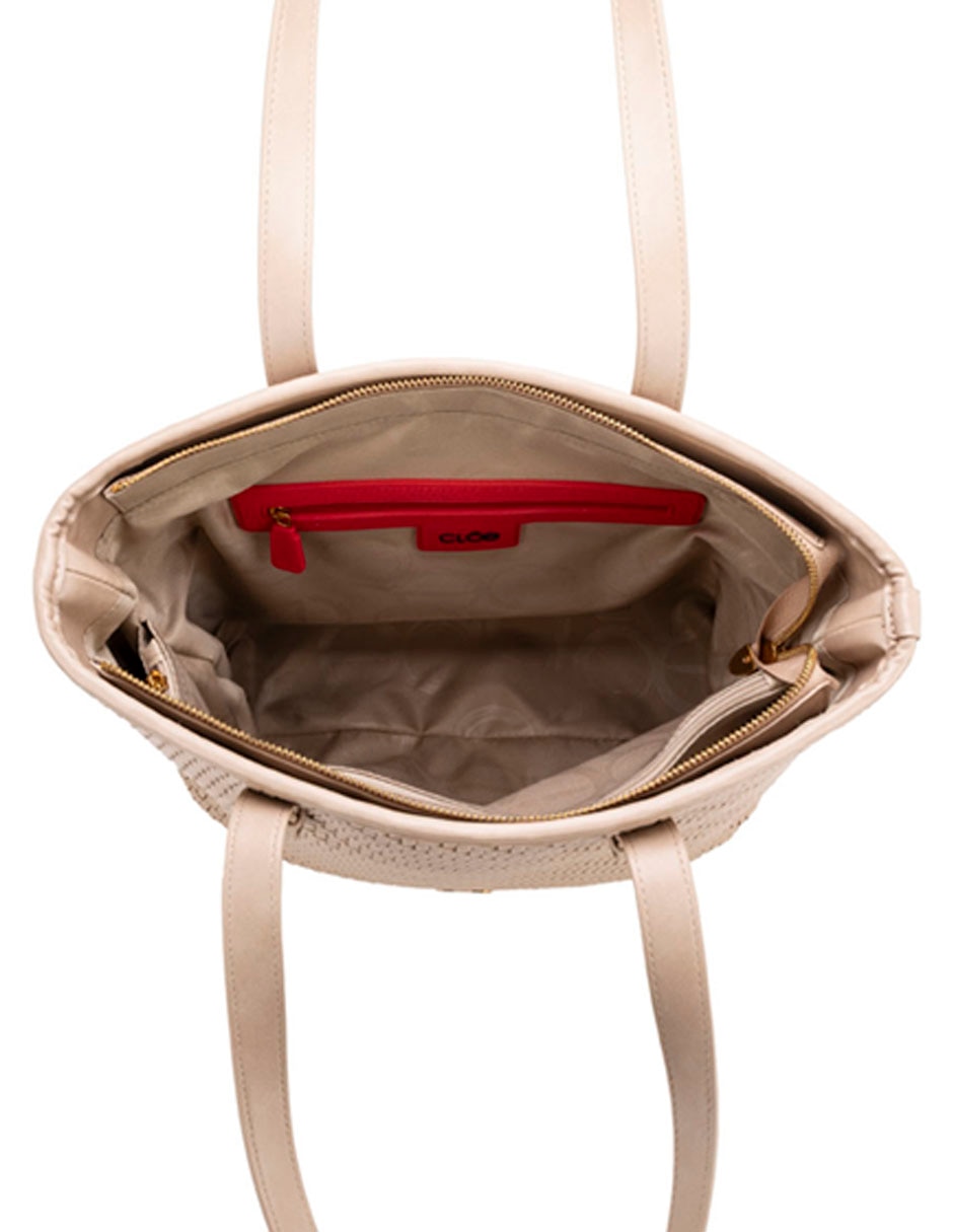 TOTE CLOE, BEIGE