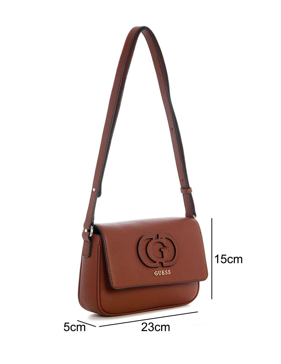 CROSSBODY GUESS, CAFÉ OBSCURO