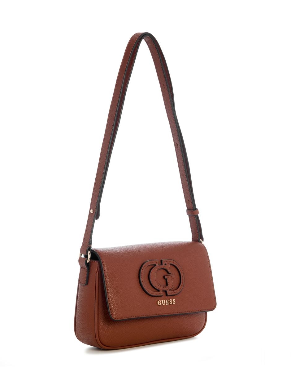 CROSSBODY GUESS, CAFÉ OBSCURO
