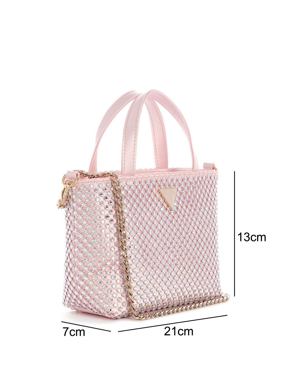 TOTE GUESS, ROJO CLARO