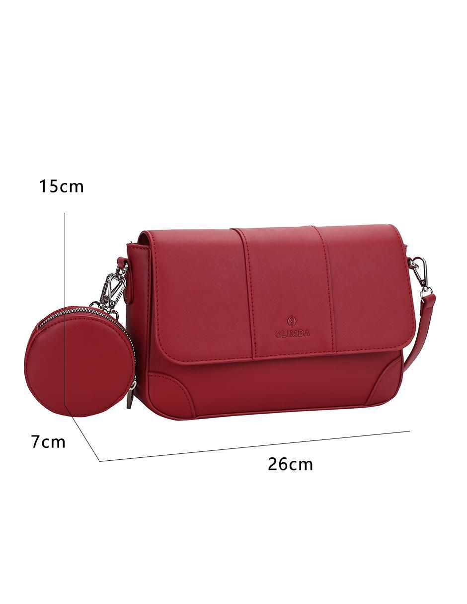 "set/bolsa" crossbody olimba sin familia no aplica "de" sintético "para" (si aplica) mujer