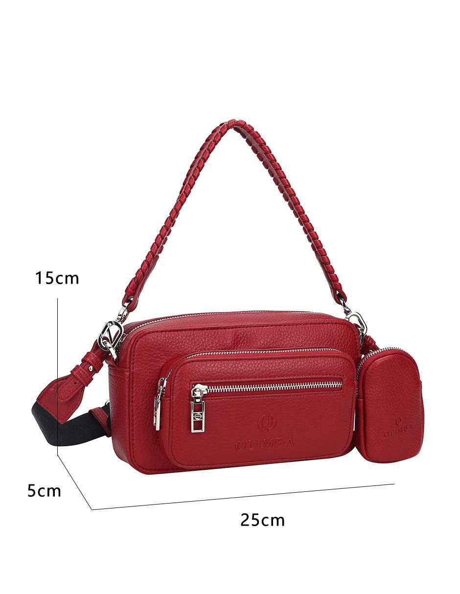 "set/bolsa" crossbody olimba sin familia no aplica "de" sintético "para" (si aplica) mujer