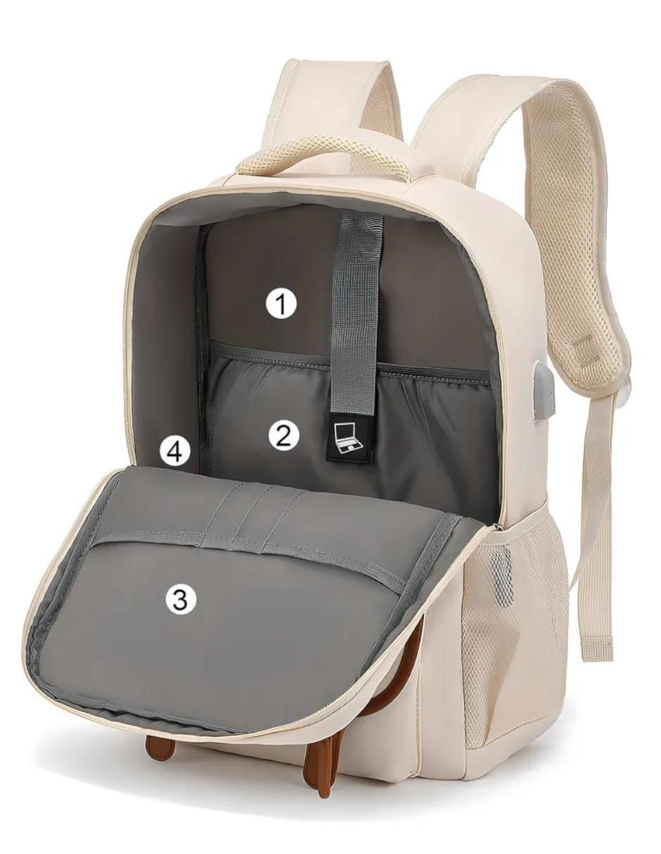Mochila para viaje impermeable unisex 2