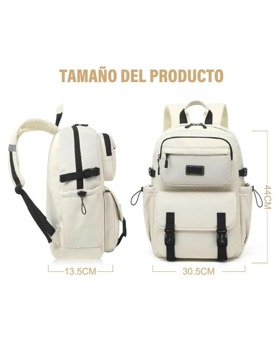 Mochila con portalaptop impermeable unisex 2