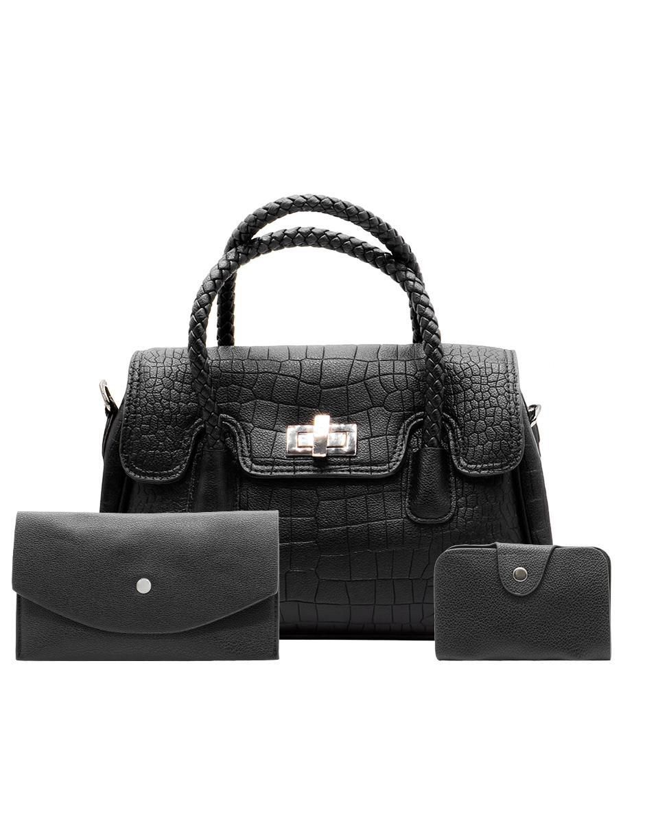Set de bolsas satchel Trendy para mujer