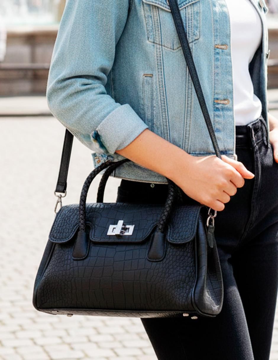 Set de bolsas satchel Trendy para mujer 2