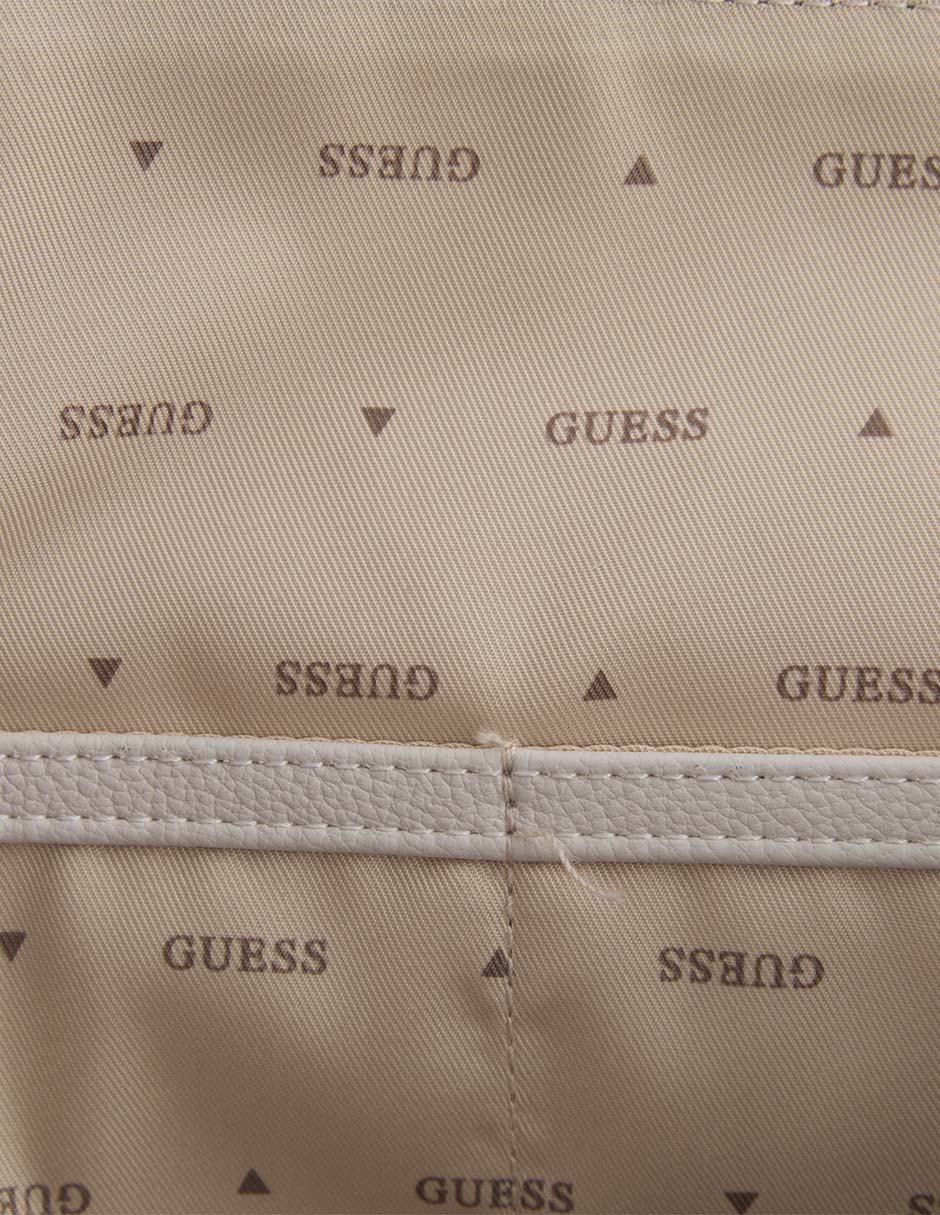 TOTE GUESS, BLANCO