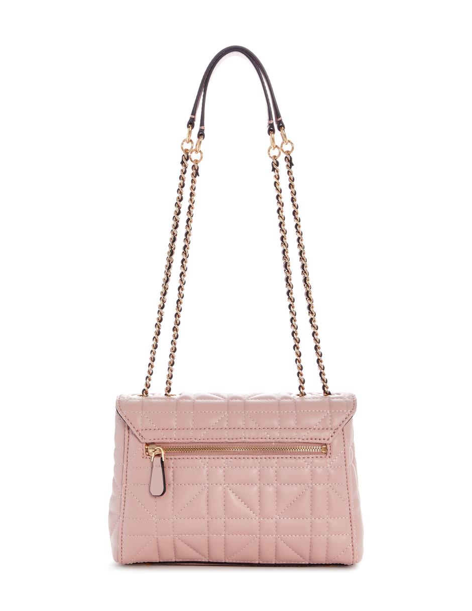 CROSSBODY GUESS, ROJO CLARO