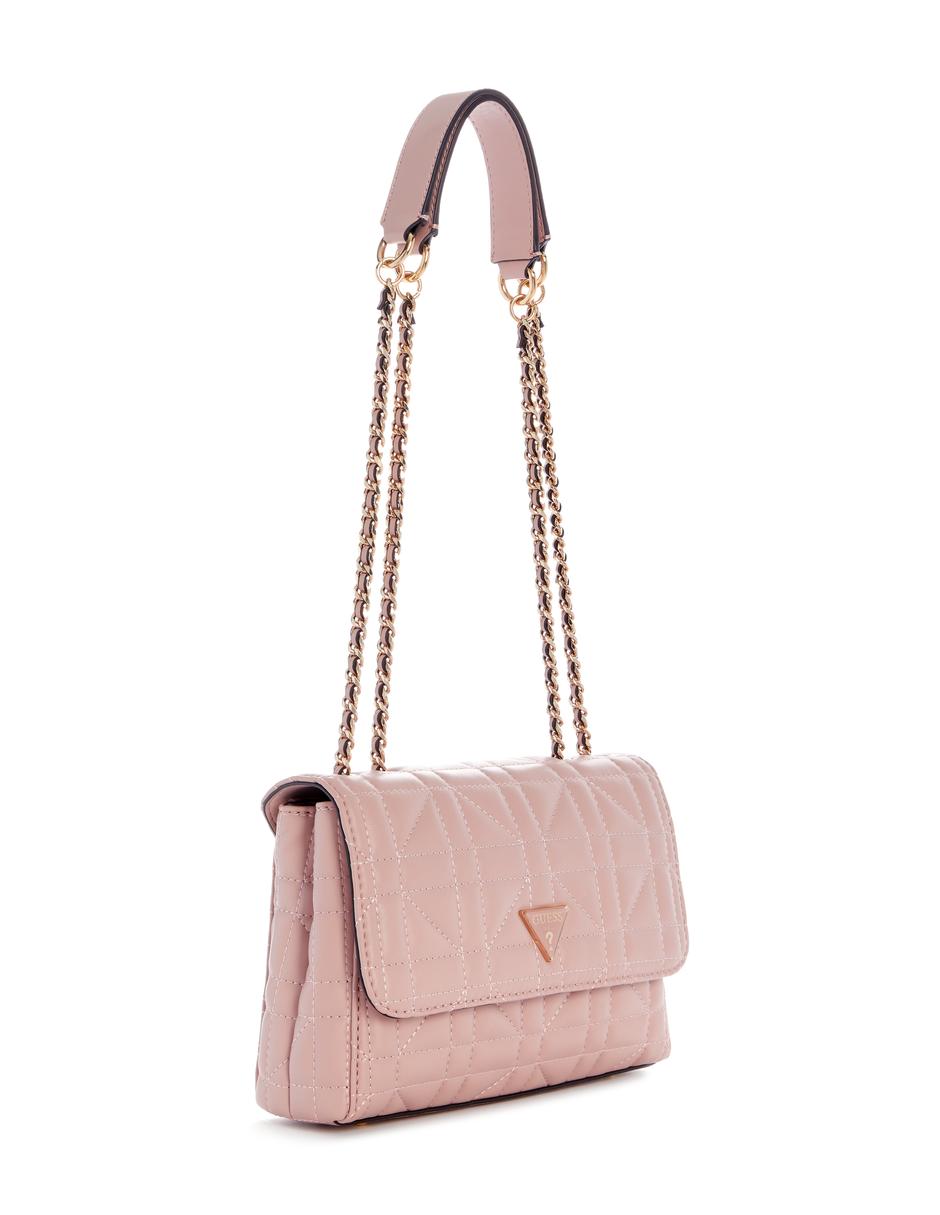 CROSSBODY GUESS, ROJO CLARO