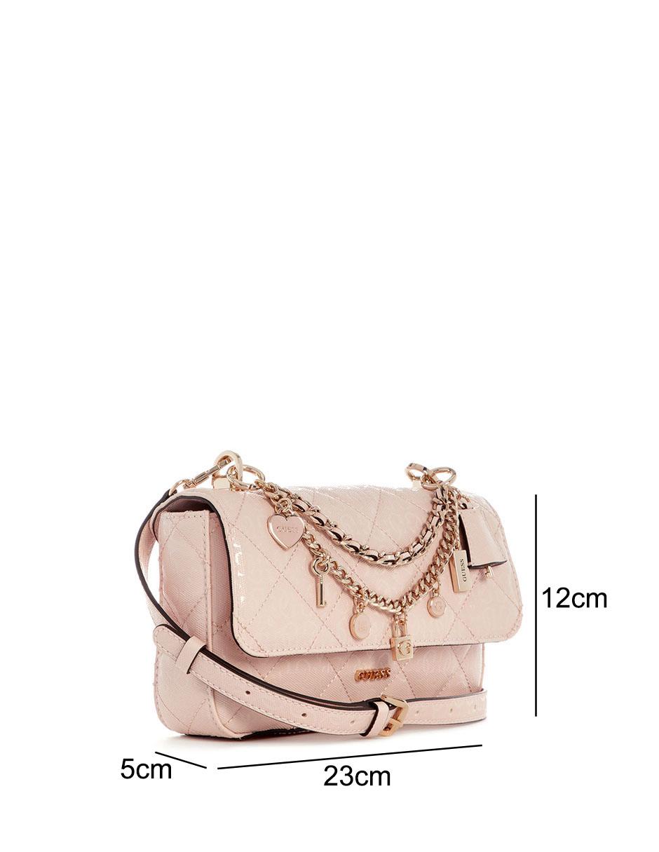 CROSSBODY GUESS, ROJO CLARO