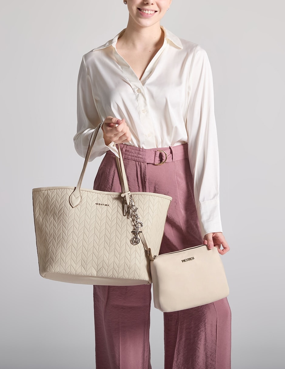 TOTE WESTIES, BEIGE