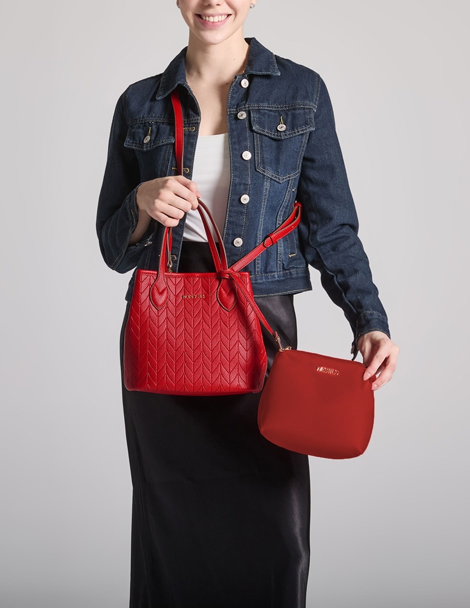 SATCHEL WESTIES, ROJO