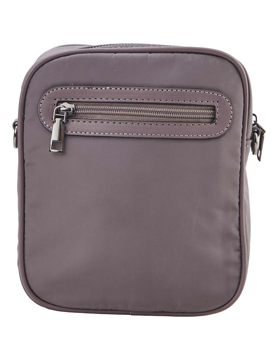CROSSBODY HUSER BASICS, GRIS