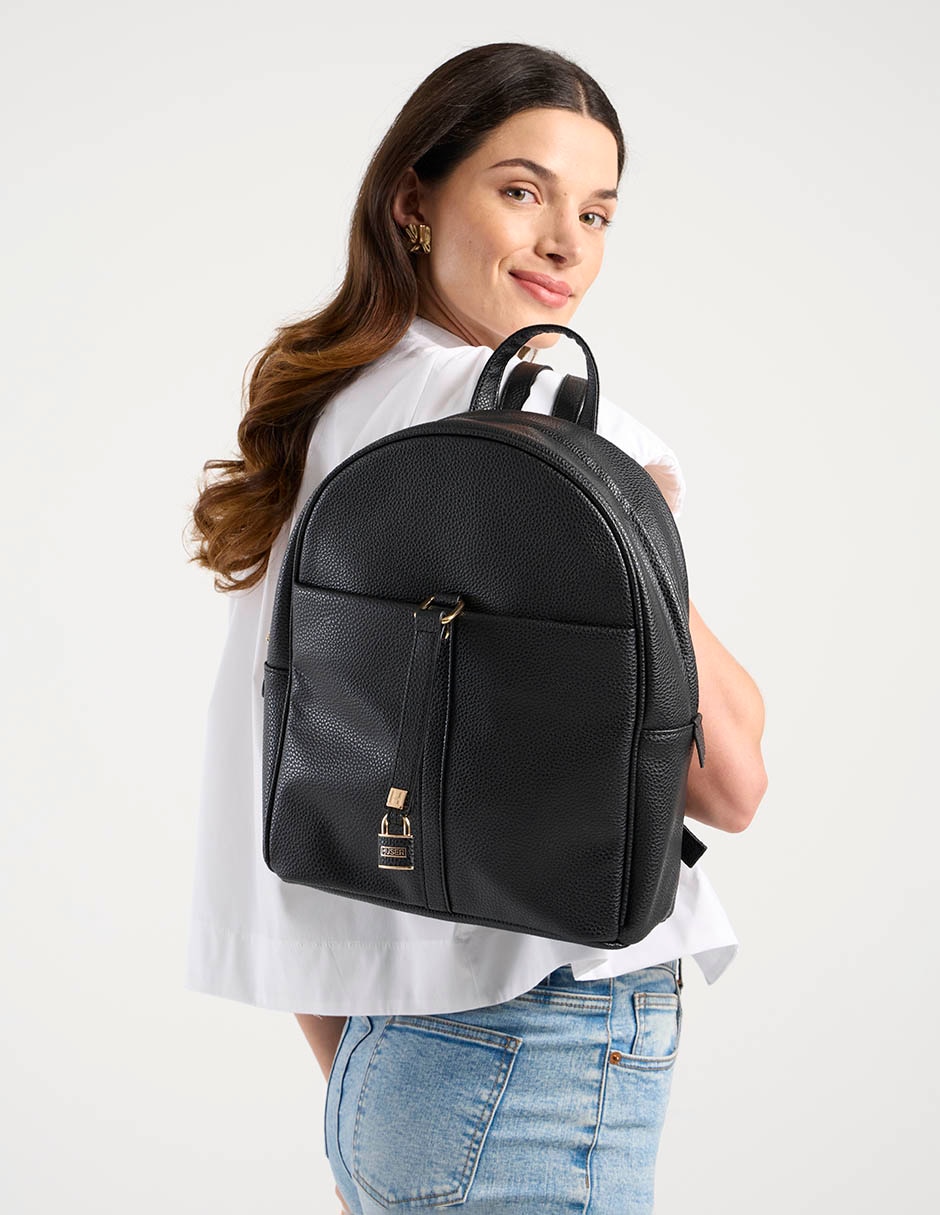 Bolsa backpack casual Huser Basics para mujer