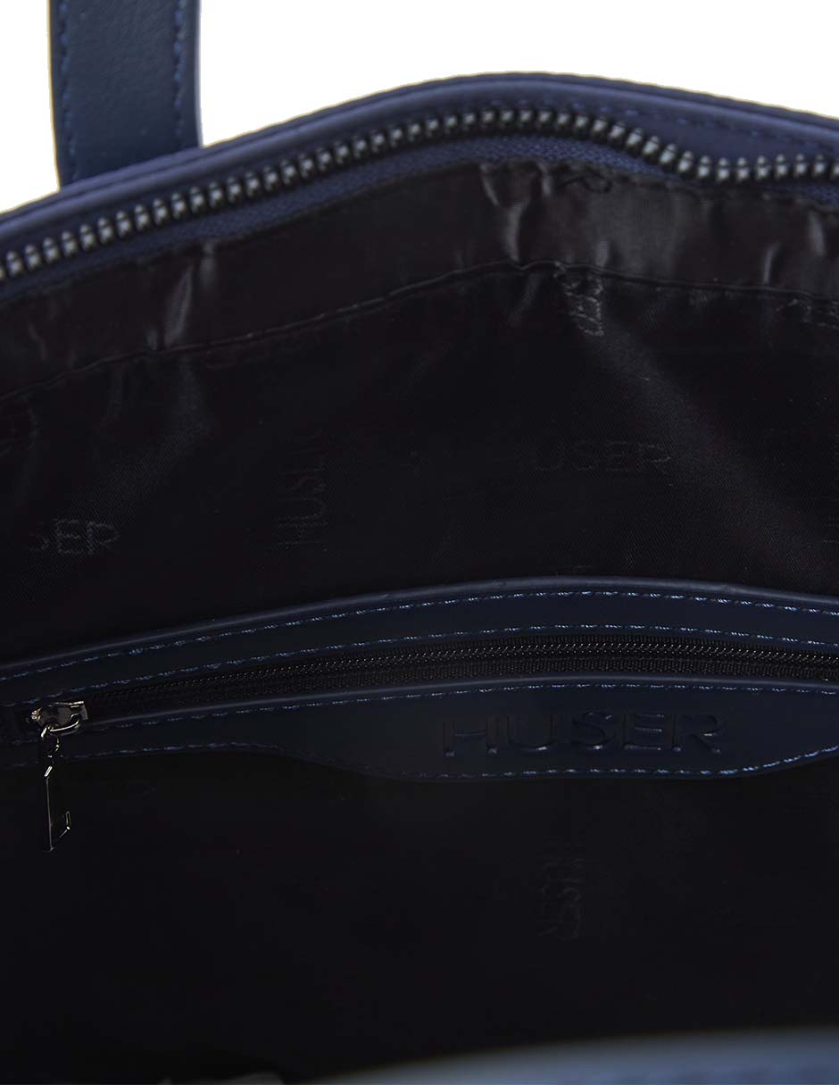 MOCHILA HUSER BACKPACK AA, AZUL MARINO