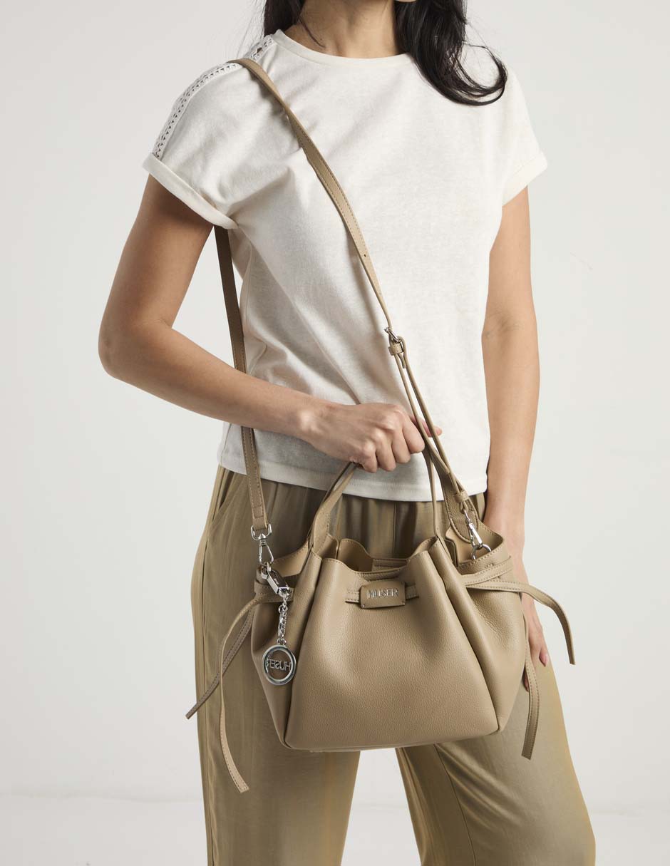 Bolsa bucket para mujer 5