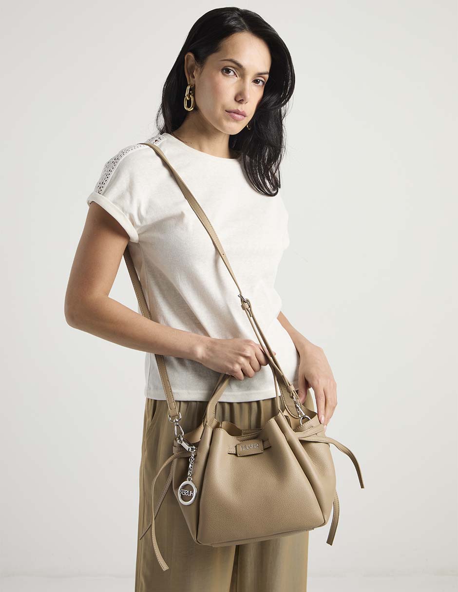 Bolsa bucket para mujer 6