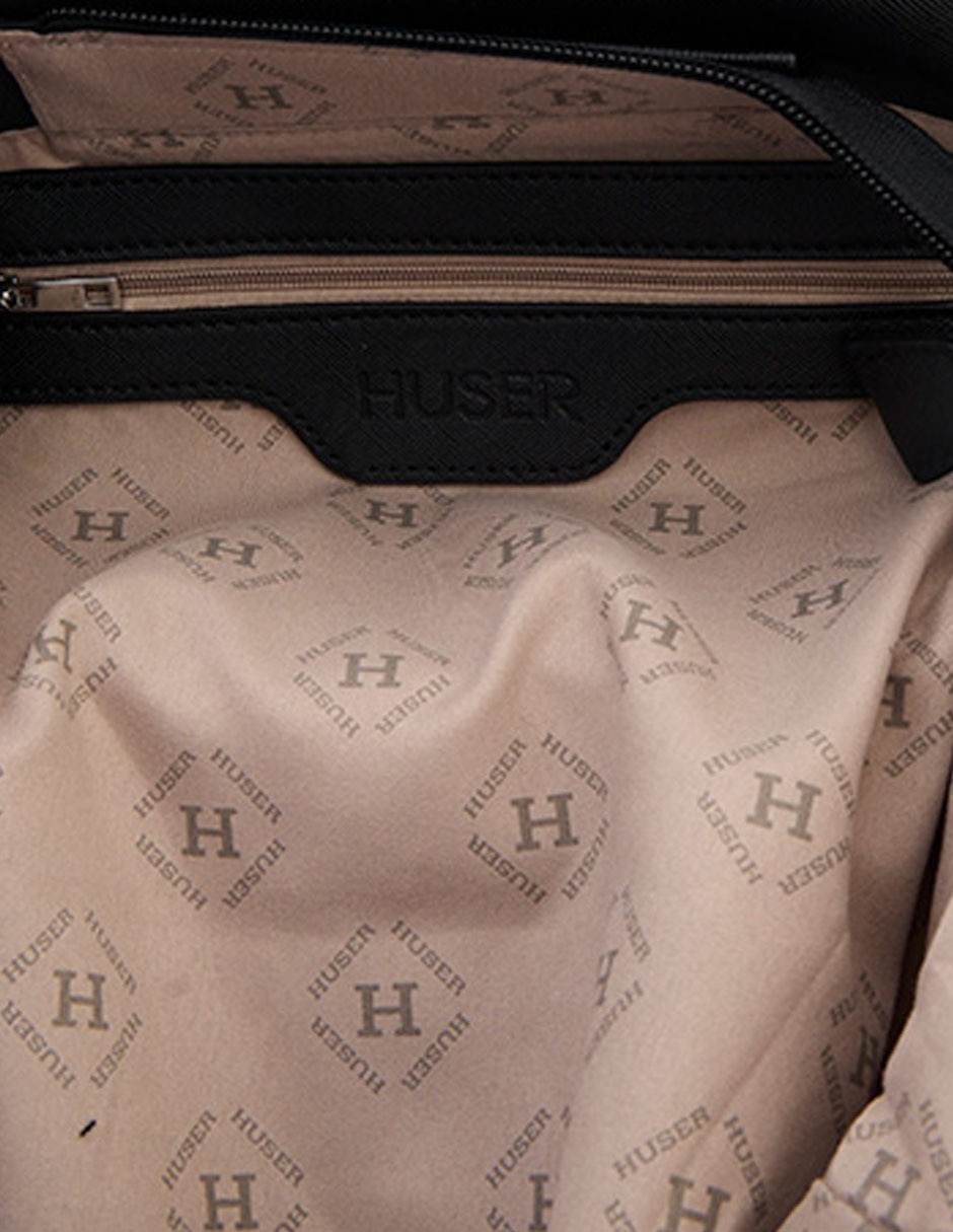 Bolsa satchel Huser Basics para mujer