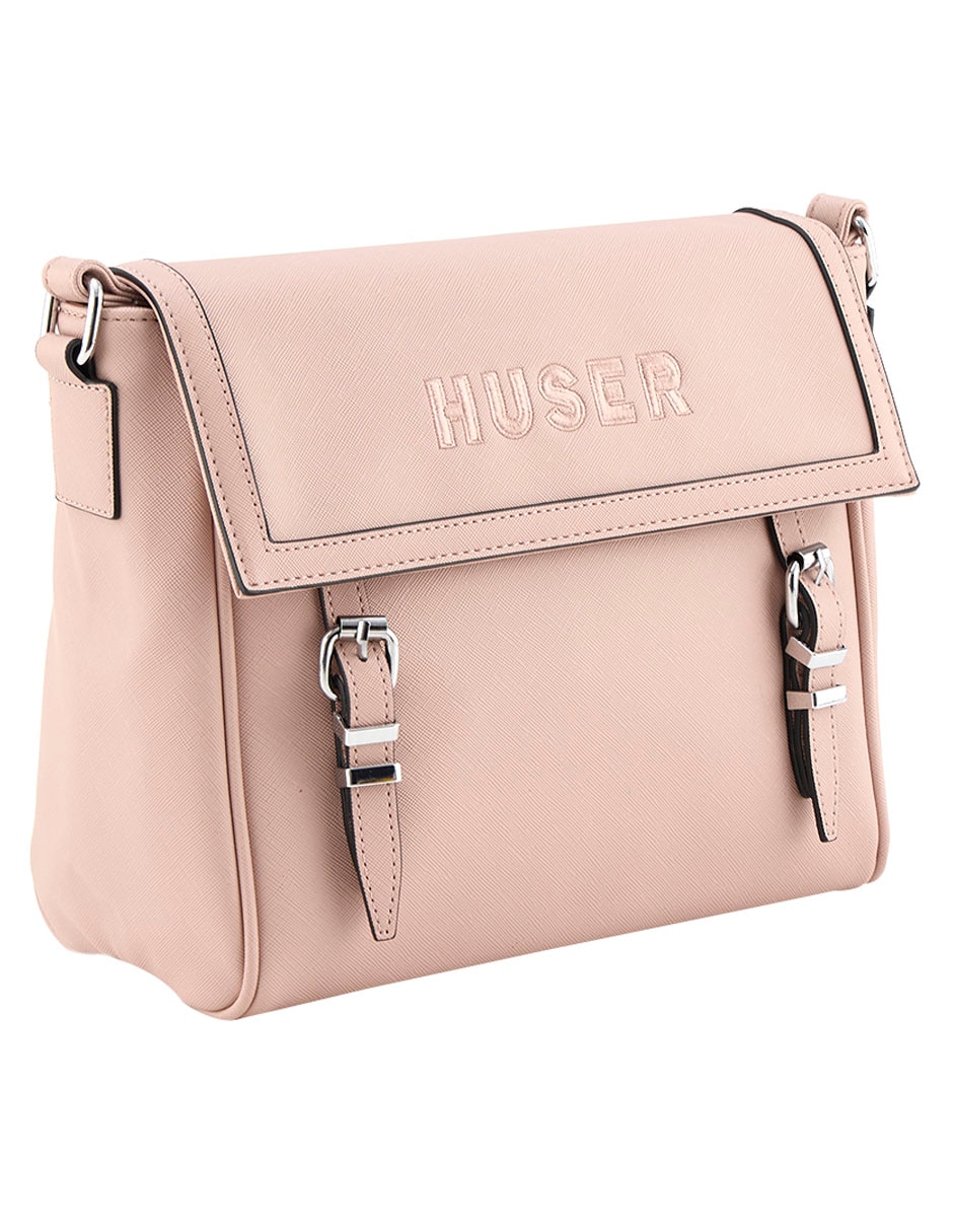 Bolsa satchel Huser basics para mujer